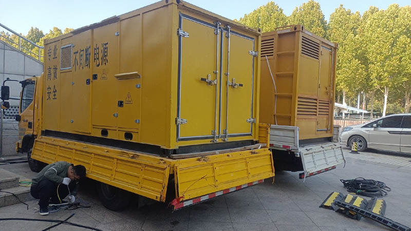 恩阳柴油发电机组和UPS电源配合使用时的注意事项